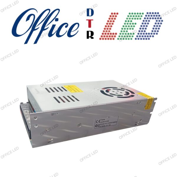 Fuente Metálica 20amp 12v  240w