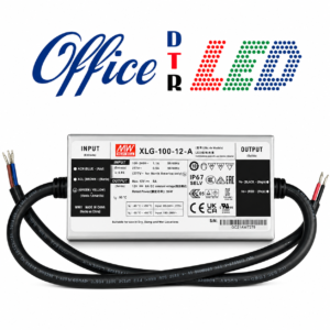 Fuente Metálica De Aluminio XLG IP65 100 12v 8a