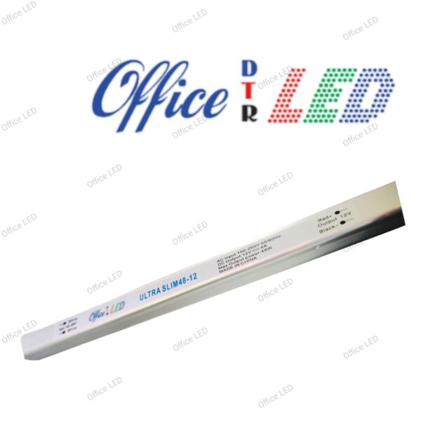 Fuente metálica ultradelgada 12v 4amp 48W