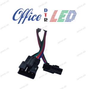 Conector Cuatro Pines Hembra y Macho