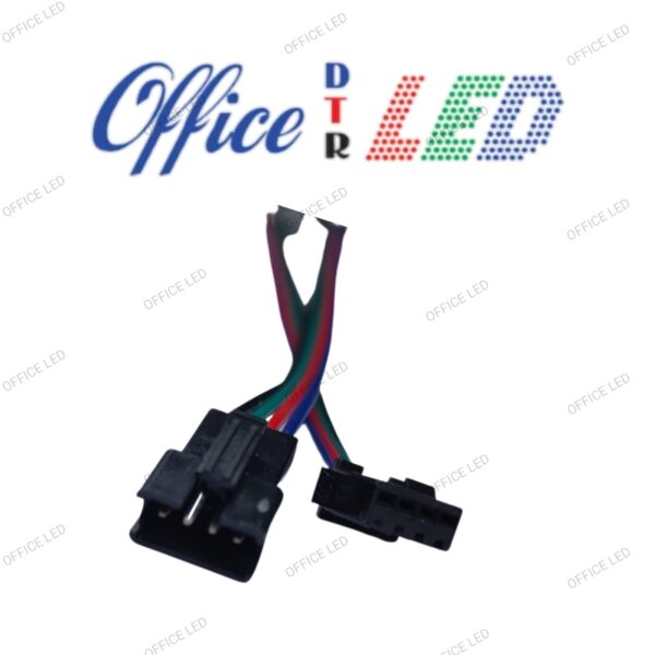 Conector Cuatro Pines Hembra y Macho
