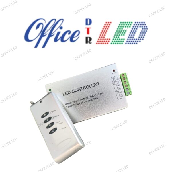 Controlador Metálico RF 24AMP  RF