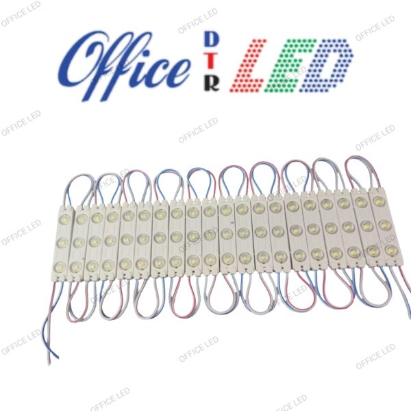Modulo led 6018 3 led blanco lupa semifusa