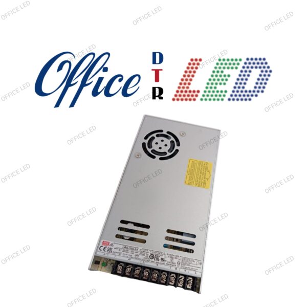 Fuente Metálica LRS Mean Well 350 24V 14.5A