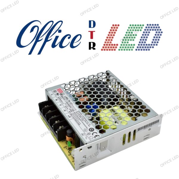 Fuente Metálica LRS 75W 12v 6A