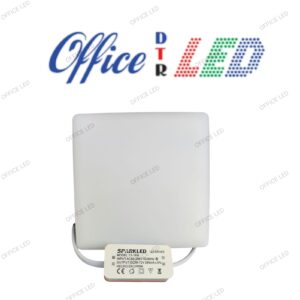 panel ajustable alta potencia cuadrado sparkled 18w