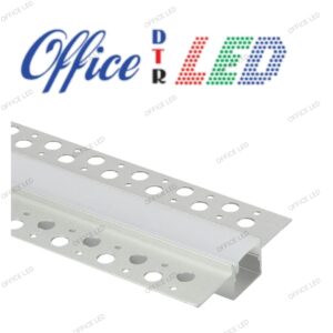 Perfil Perforado de aluminio blanco