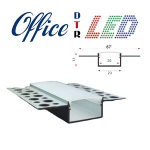 Perfil Perforado de aluminio