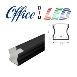 Metro Perfil alto sin aleta negro