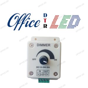 Dimmer de perilla 8amp