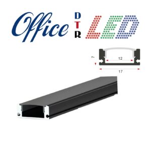 Metro Perfil bajo sin aleta Negro