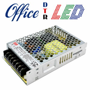 Fuente Metálica Mean Well LRS 5v 22amp
