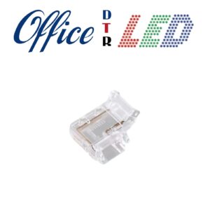 Conector rápido transparente sin cable 10mm L