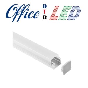 Metro Perfil aluminio para WPC