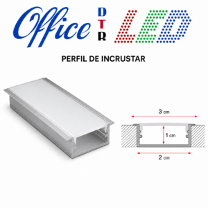 Perfil incrustar 2cm