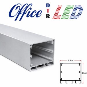 Metro perfil aluminio 35*35